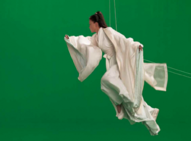 
	Green Screen Goddess (Ten Thousand Waves) 2010. Cortesia do artista e Victoria Miro Gallery, Londres
