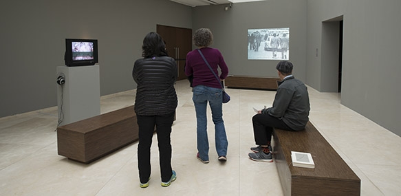 Una mirada histórica sobre la Colección Videobrasil&nbsp;
foto:&nbsp;Jorge Miño, cortesia MALBA, Museo de Arte Latinoamericano de Buenos Aires

